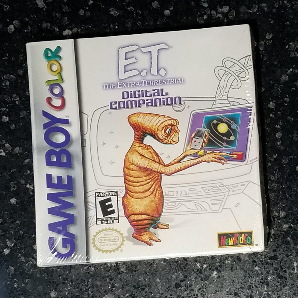 SEALED Gameboy Color "E.T. Digital Companion" Game